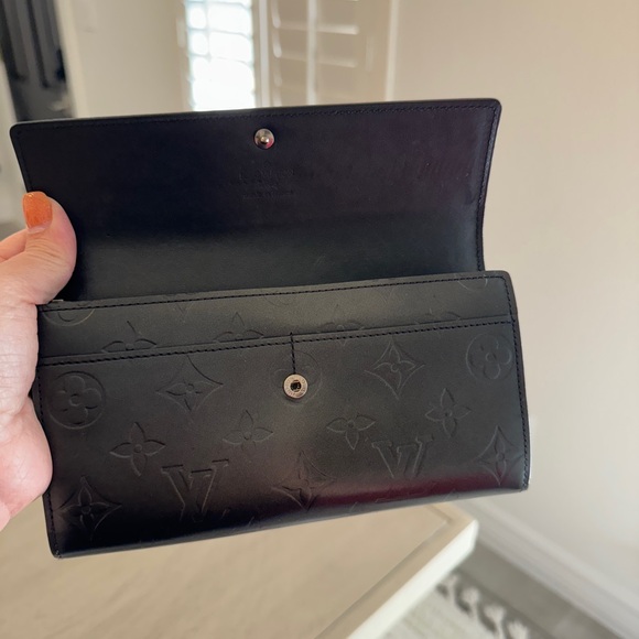 Louis Vuitton Mat Porte Feuille Sarah Long bifold wallet - Picture 5 of 12